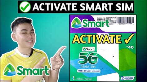 go smart activation sim card|How to Activate Your Smart SIM Card (L.